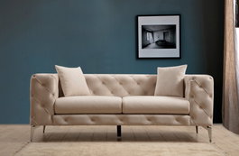 Atelier Del Sofa Como - Sofá de 2 plazas Ecru
